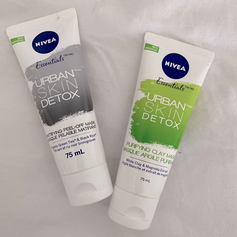 Nivea face mask set of two